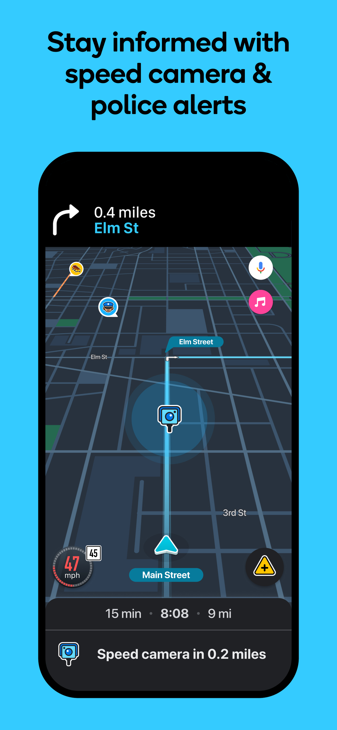 Waze Navigation & Live Traffic App Store screenshot 3