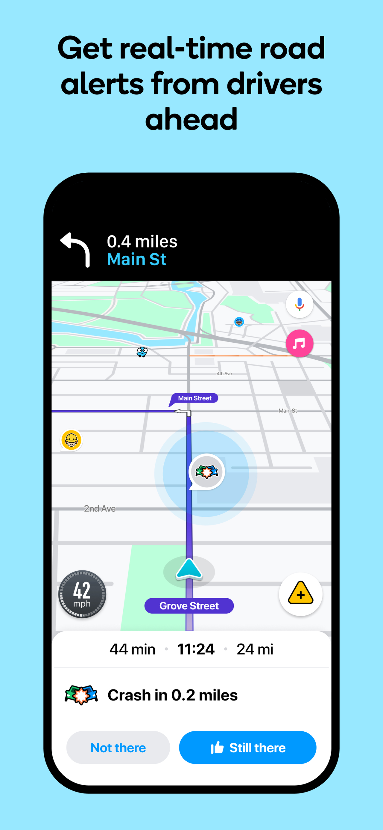 Waze Navigation & Live Traffic App Store screenshot 2