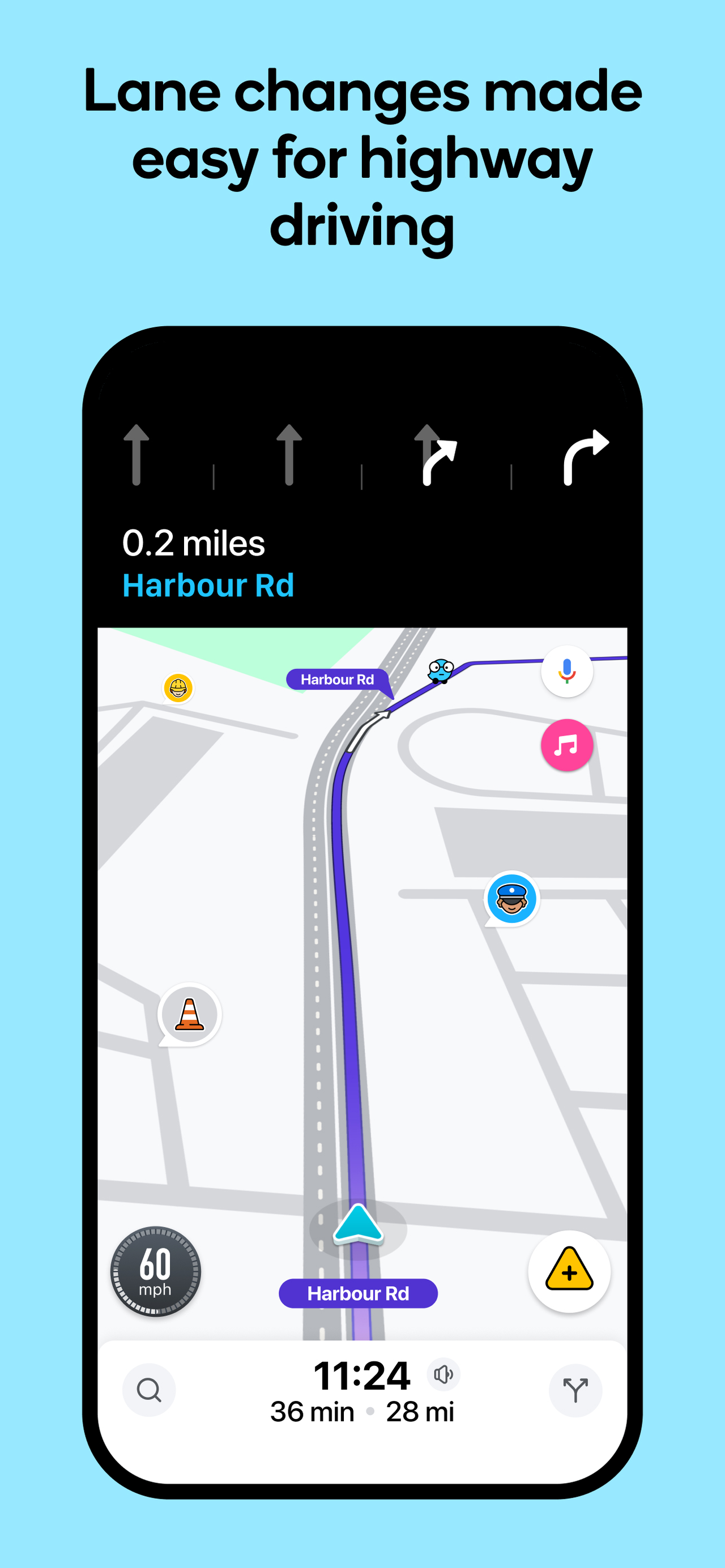 Waze Navigation & Live Traffic App Store screenshot 4